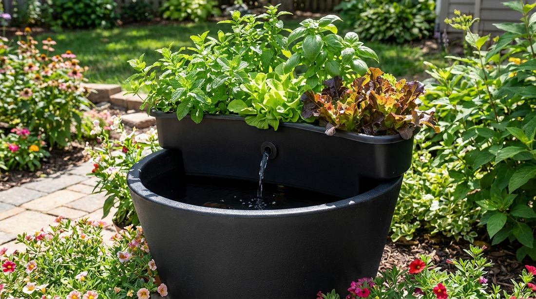 Your Guide to a Custom DIY Aquaponics Pond Garden with AquaSprouts Universal Kit