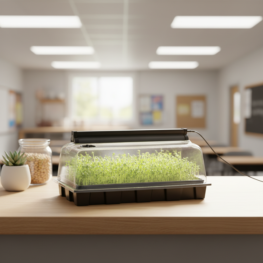 Project-Based Learning Challenges for High School Biology with AquaSprouts