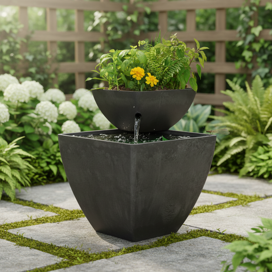 Discover the Eco-Benefits and Beauty of the AquaSprouts Fountain Garden