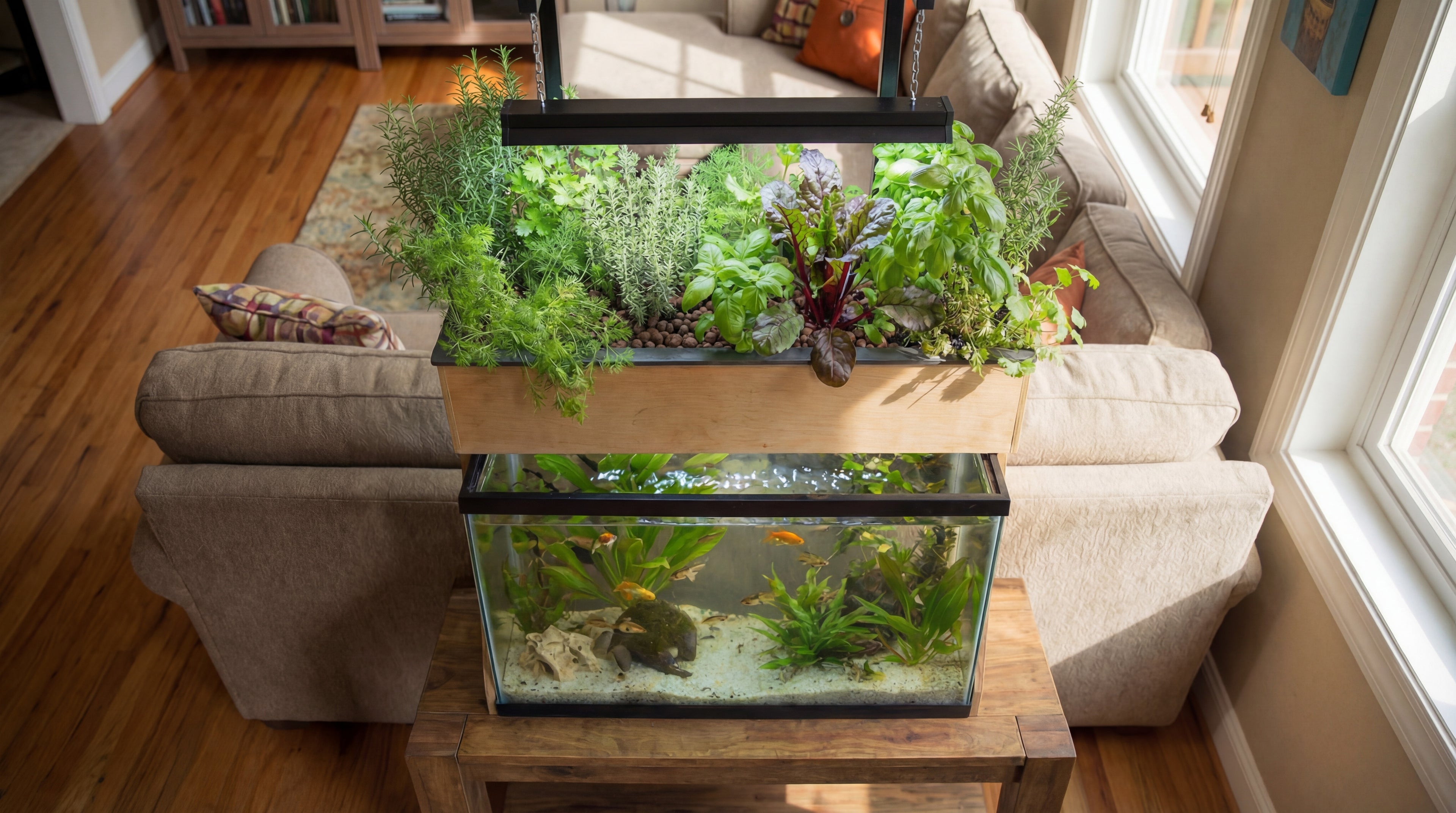 house plants for aquaponics AquaSprouts Garden